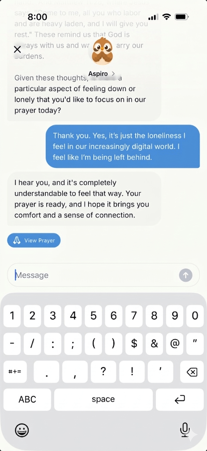AI Chat Screen